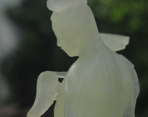 Jade statue